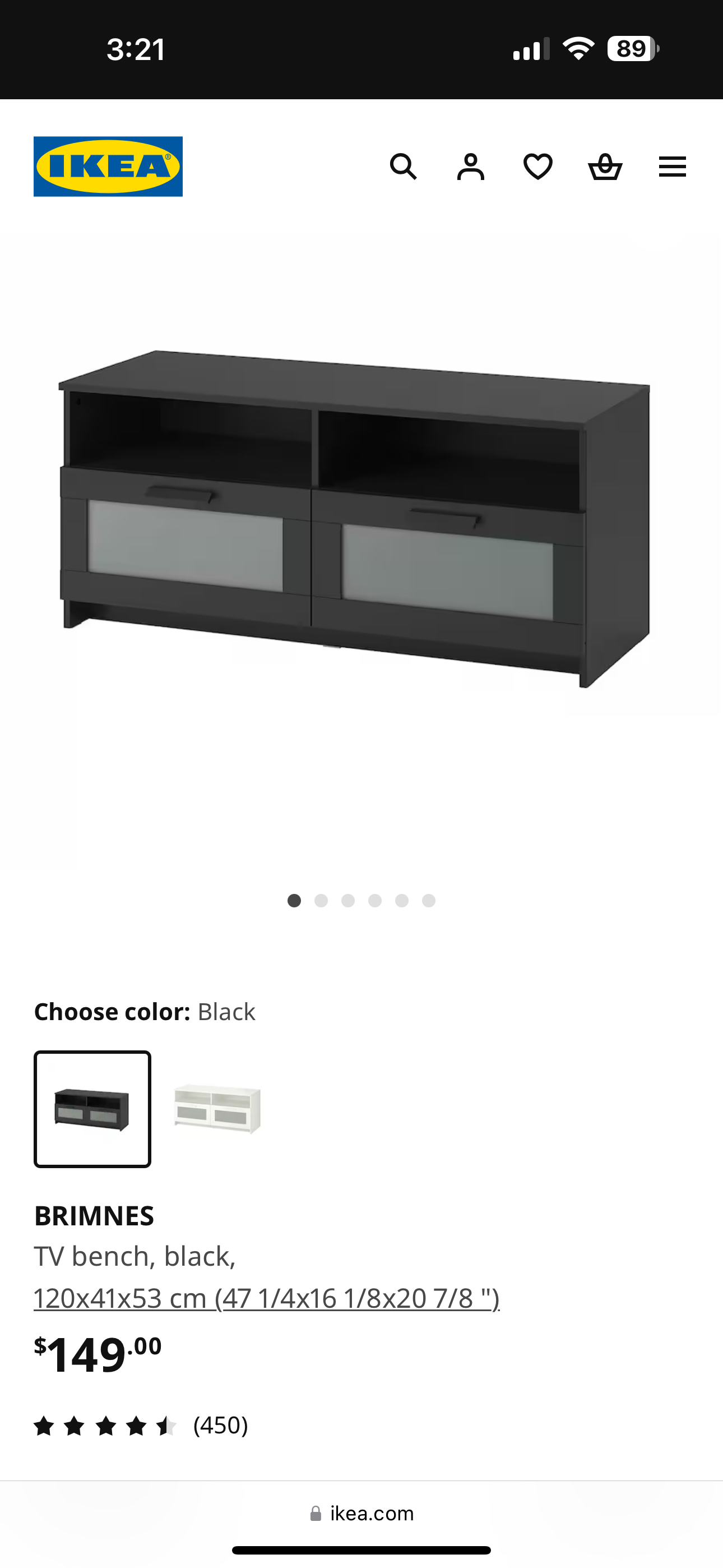 **** MOVING SALE **** IKEA TV BENCH