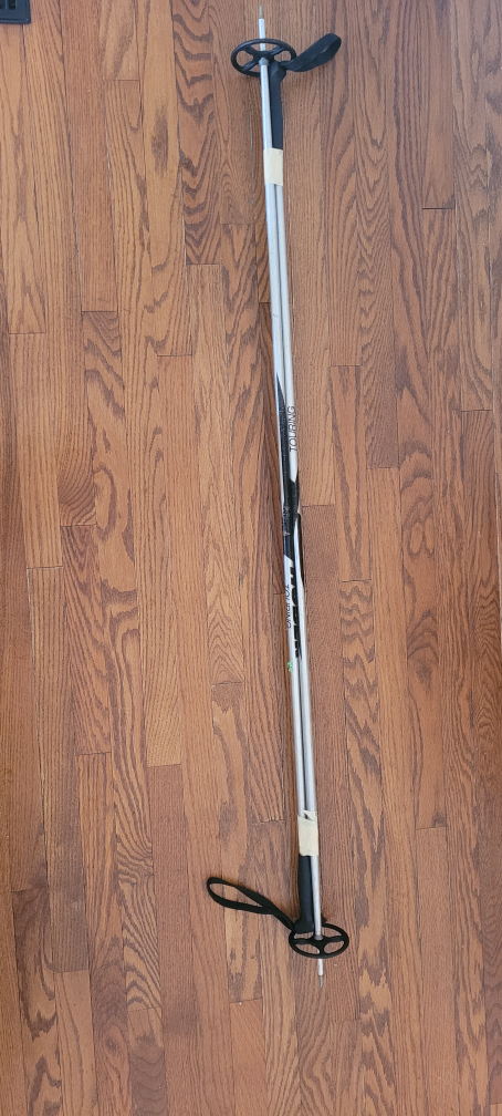 Pair of used touring ski poles