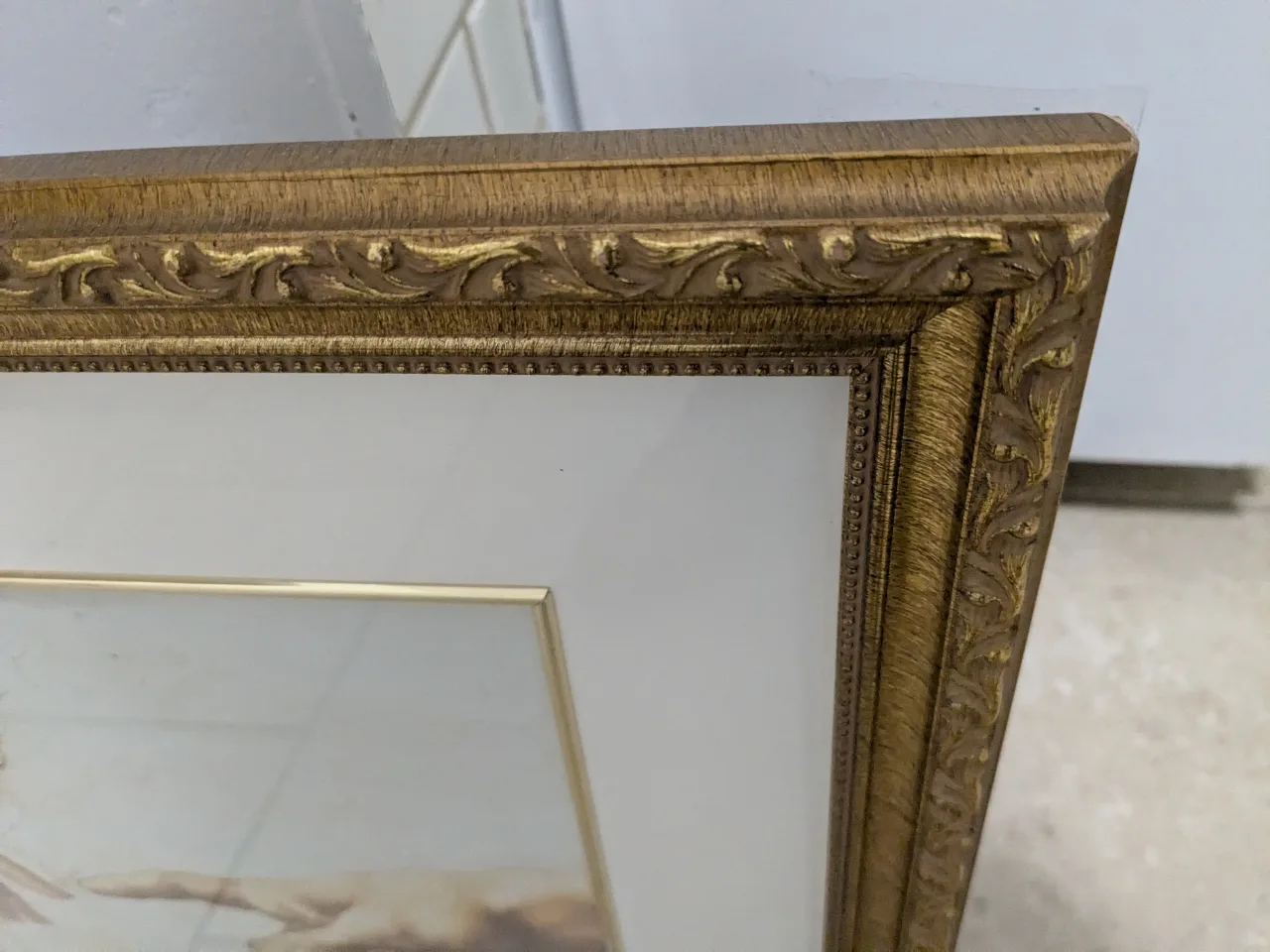 Framed Michelangelo's The Creation of Adam Print image indicator(4)