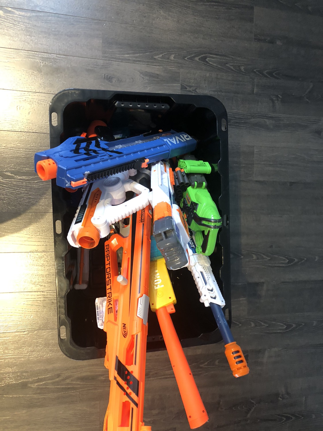 Nerf gun tub