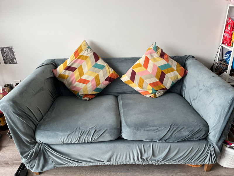 Sofa with Cushions