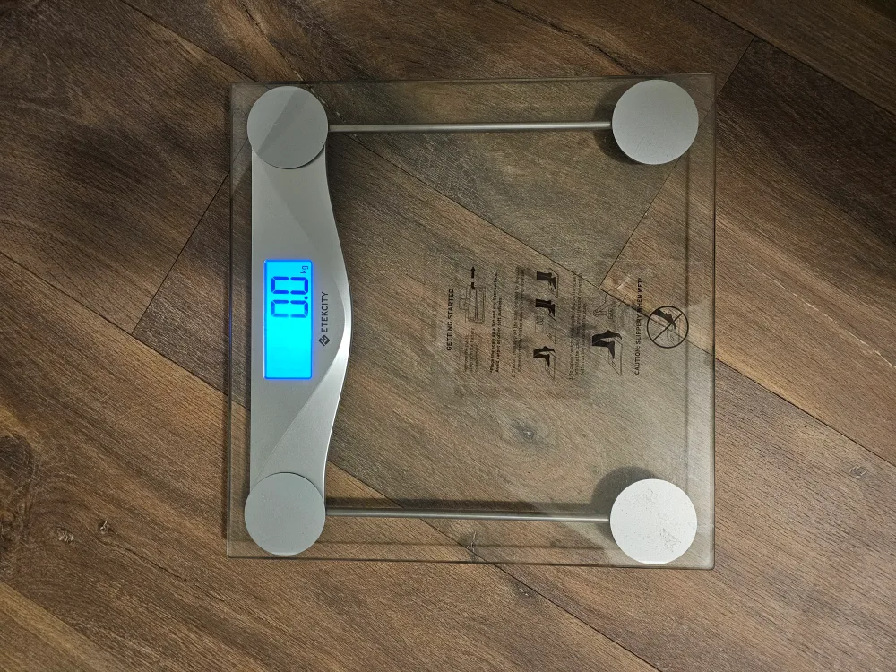 Glass Digital Bathroom Scale image indicator(2)