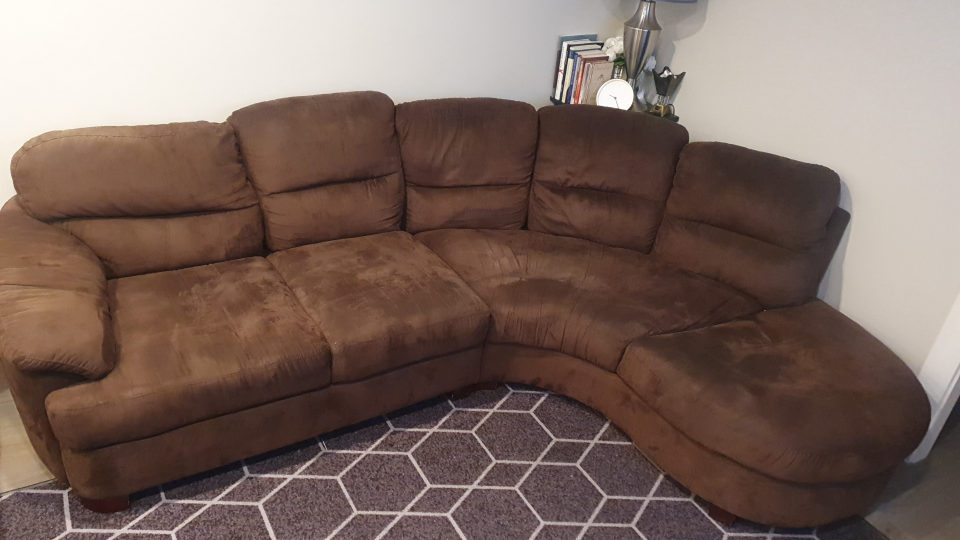 Brown Sectional Sofa - photo 3