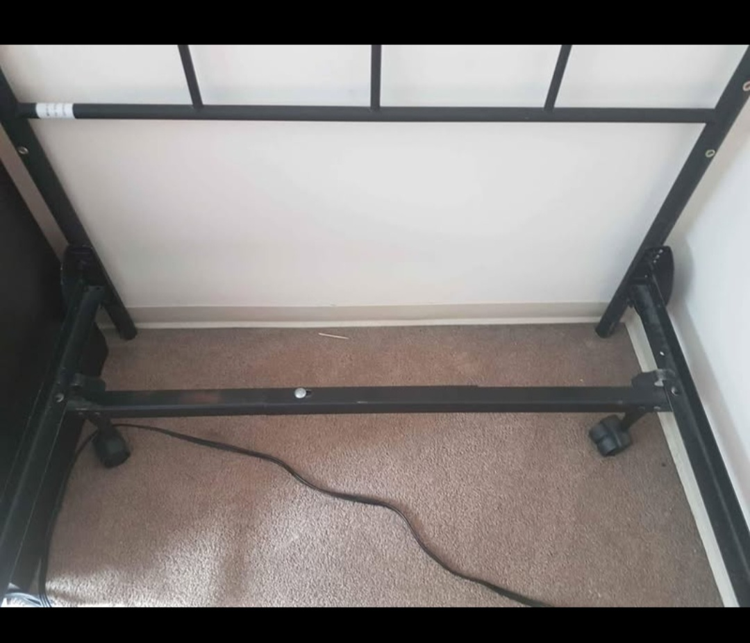 FREE Single Metal Bed Frame with Mattress and Box Spring - photo 2
