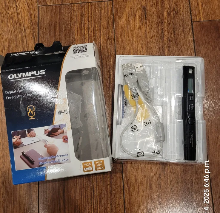 Olympus VP-10 Digital Voice Recorder - New in Box image indicator(2)