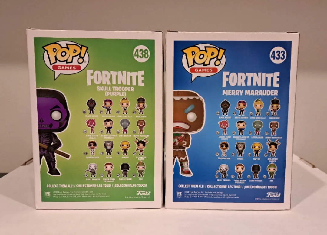 Fortnite Skull Trooper (Purple, EB Exclusive) & Merry Marauder image indicator(3)