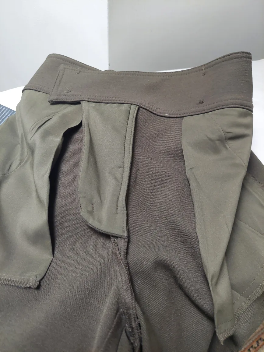 Club Monaco Women's Olive Green Pants Size 6 image indicator(6)
