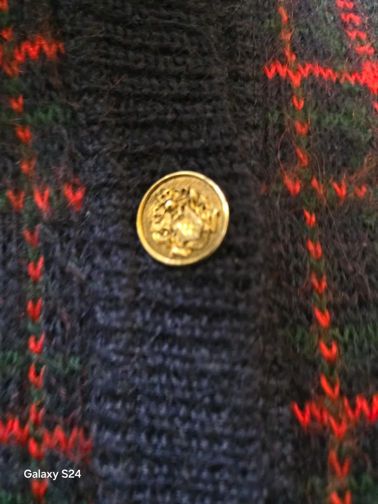 Equorian Heritage Women's Size Large Cardigan Sweater image indicator(3)