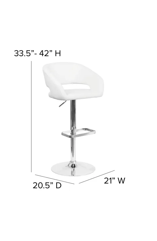 white bar stools (2) image indicator(3)