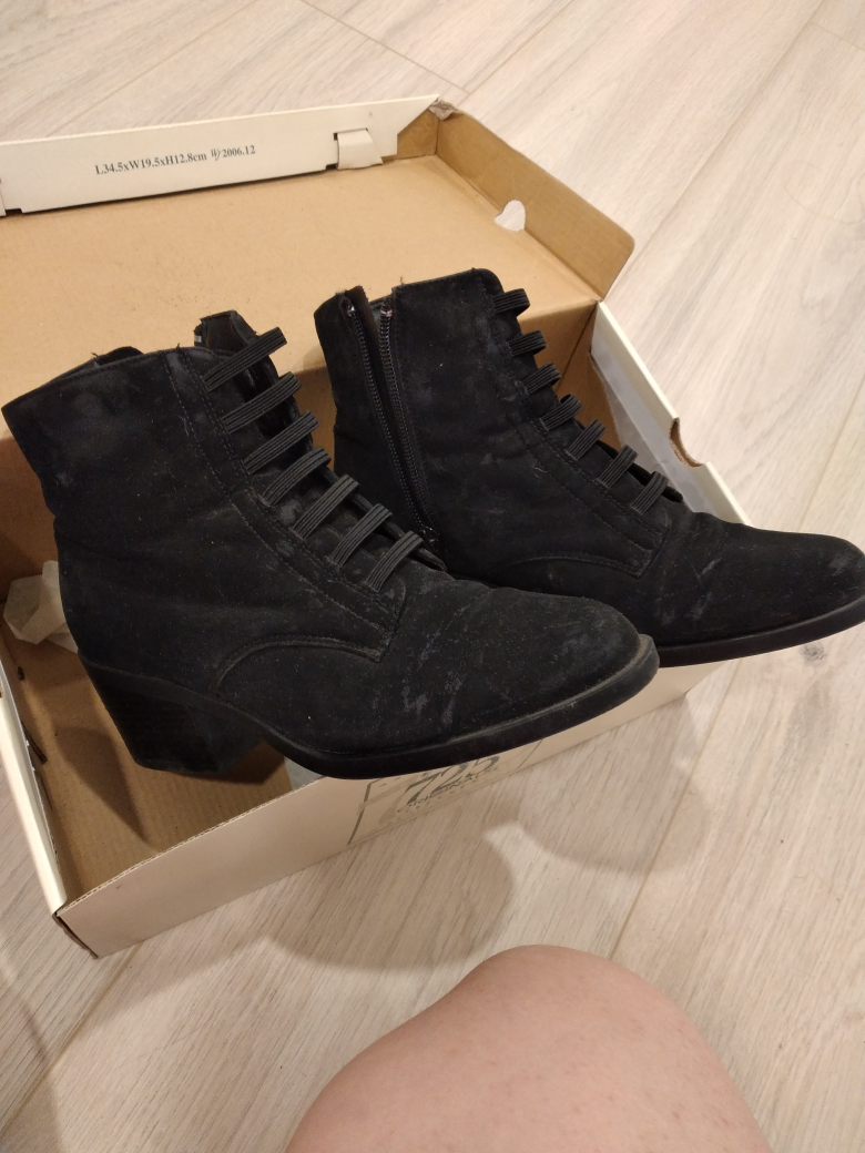 Black Suede Ankle Boots