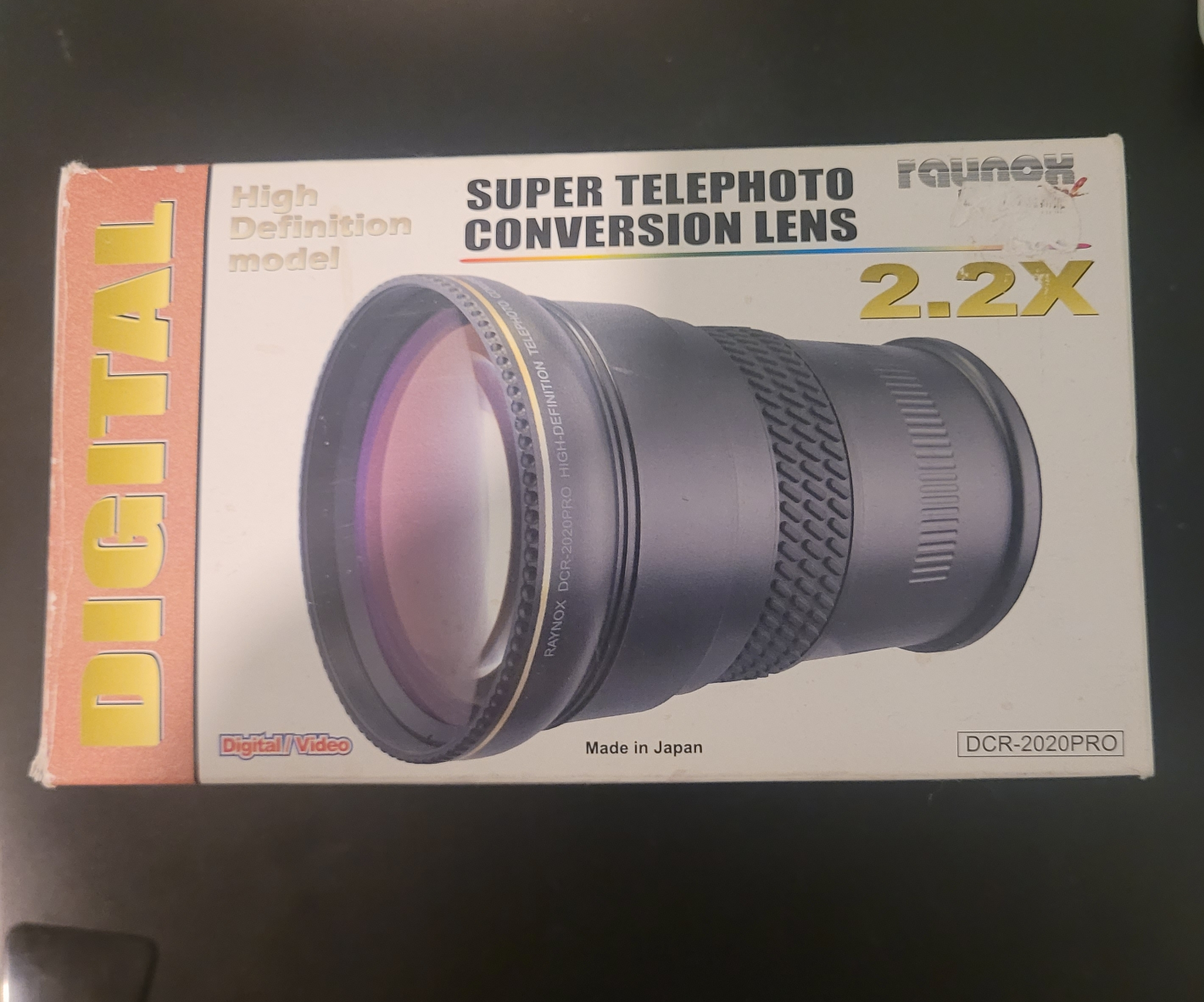 Raynox DCR-2020PRO 2.2x Super Telephoto Conversion Lens 🏈