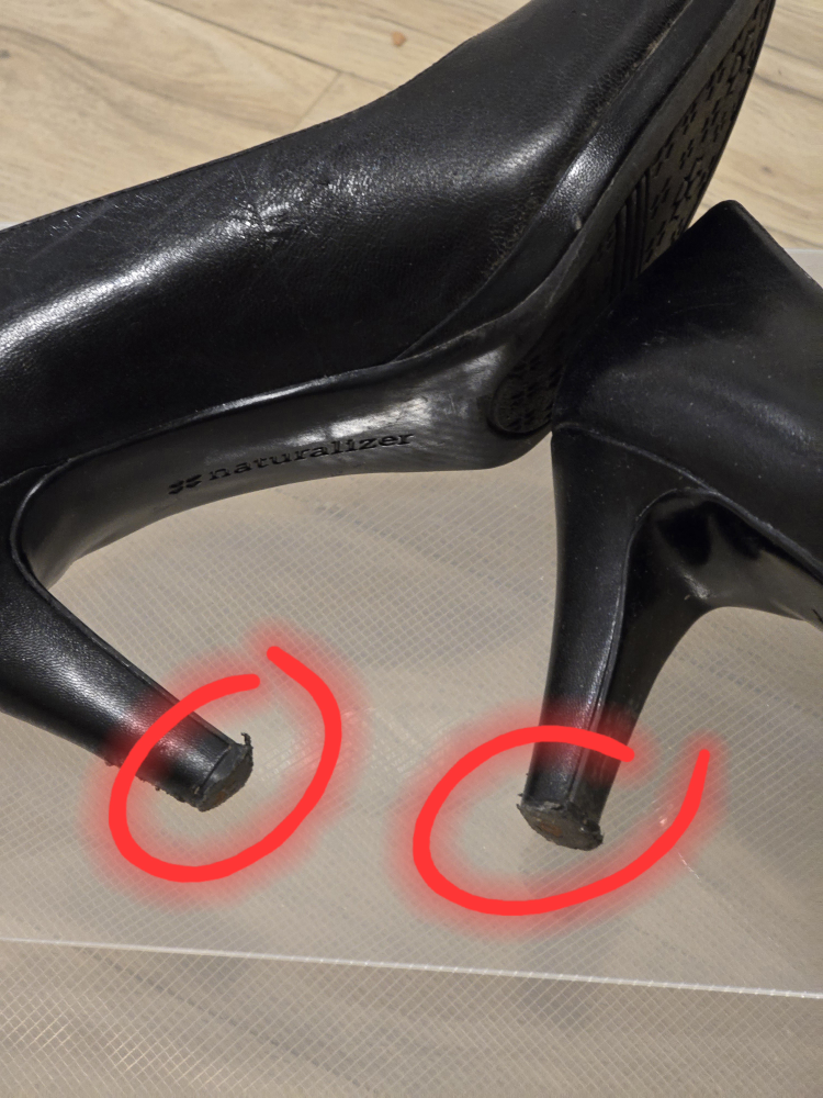 Naturalizer Black Leather Heels - EUR 36 - photo 3