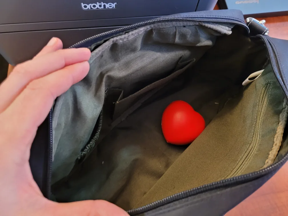 Rosetti Black Messenger Bag image indicator(5)