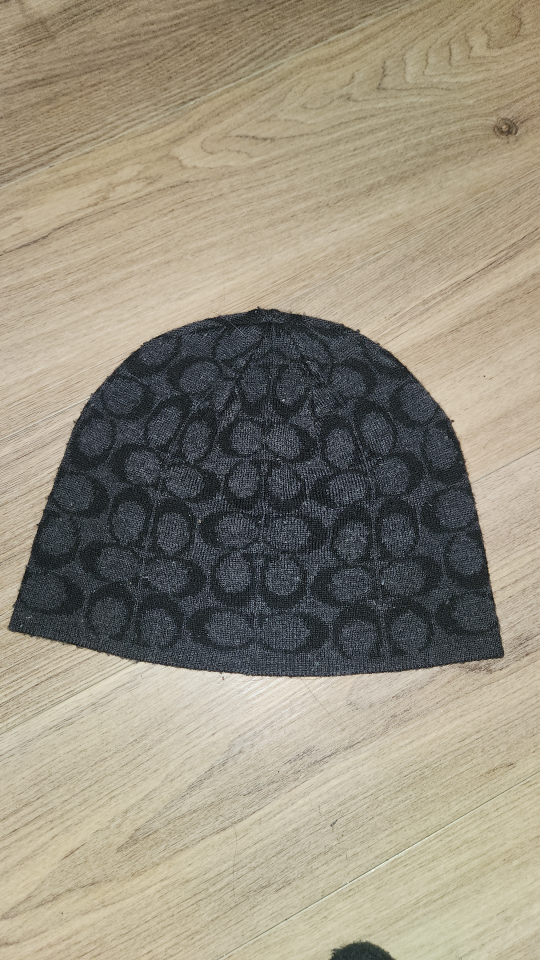 Coach Beanie - Grey and Black