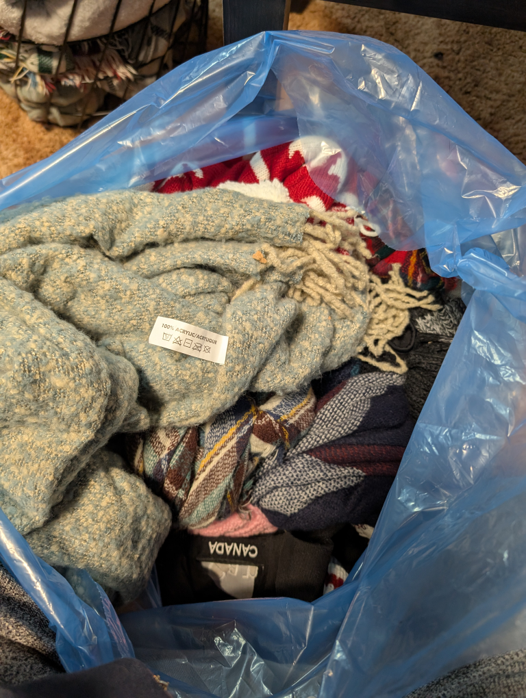 Bag of Winter Accessories - Hats, Scarves & More!