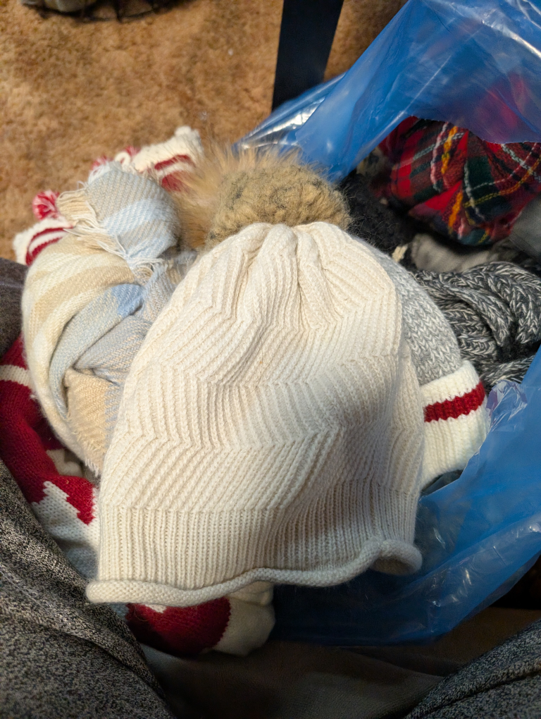 Bag of Winter Accessories - Hats, Scarves & More! - photo 3