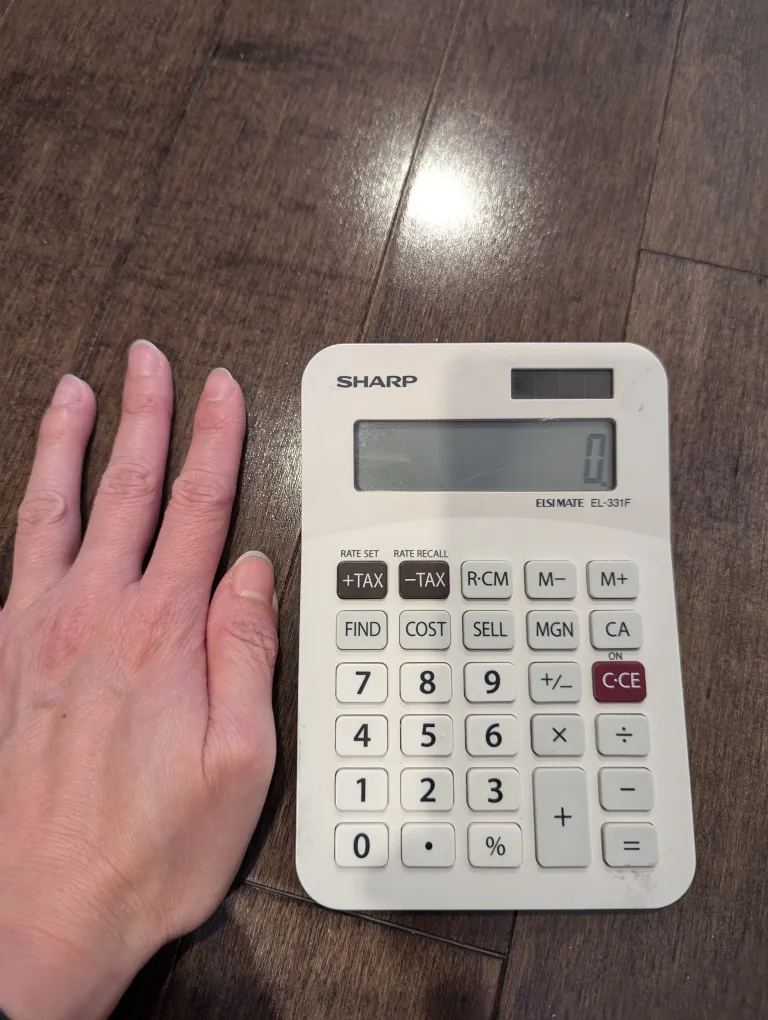 🏈 Sharp EL-331F Calculator image indicator(2)