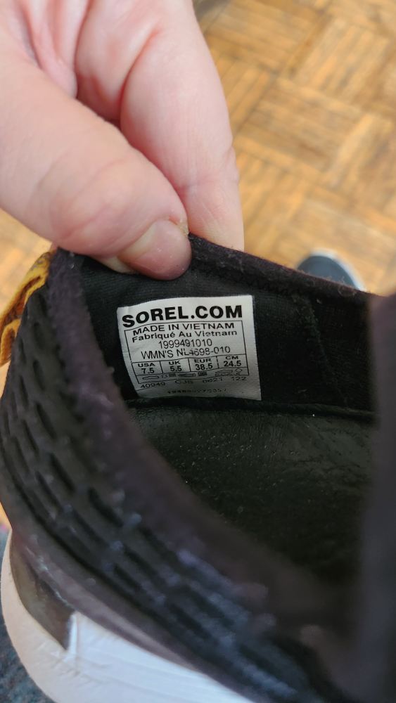 SOREL Women's Slip-on Sneakers - Size 7.5 - photo 3