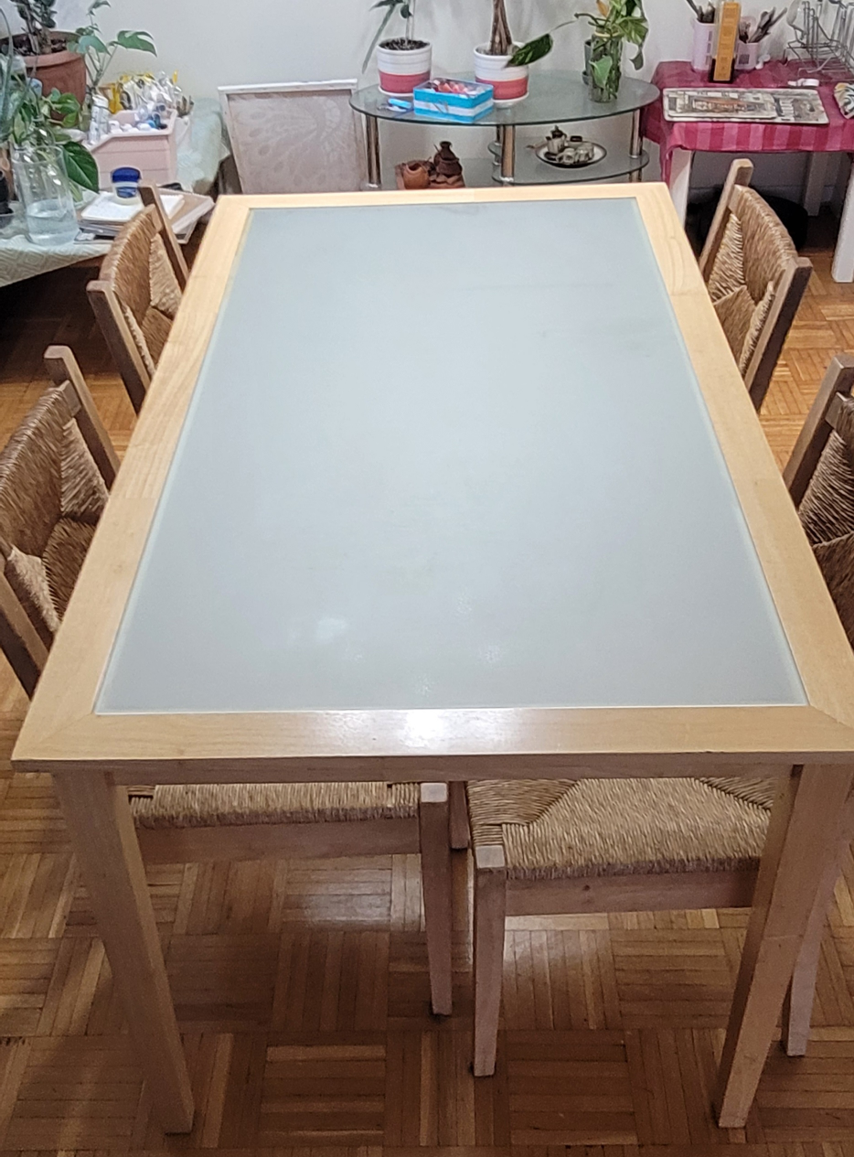 Dining Table Set with 3 Chairs.