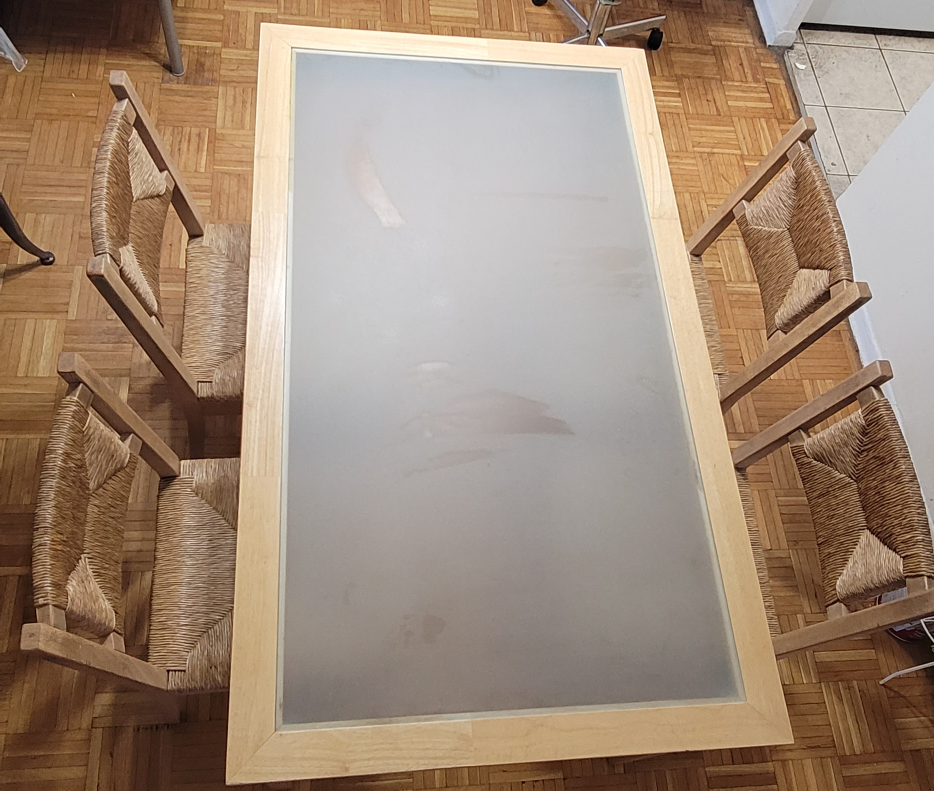 Dining Table Set with 3 Chairs. - photo 4