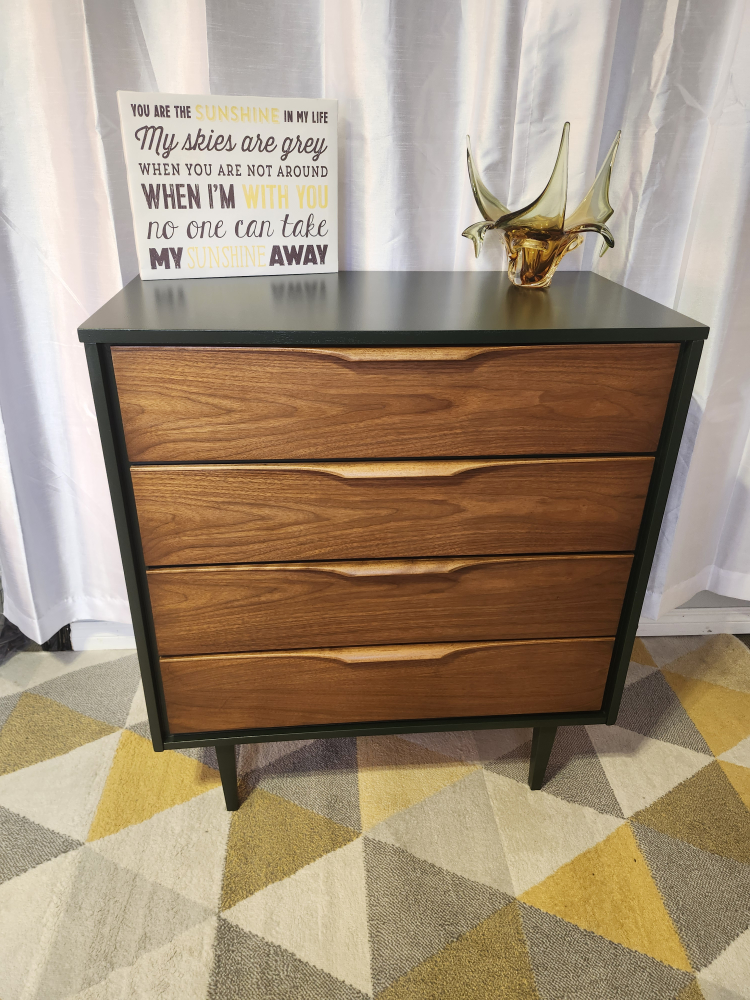 Mid-Century Modern Four-Drawer Chest