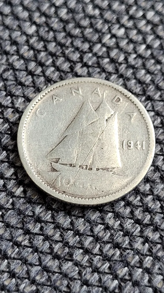 1941 Canadian Ten Cent Piece image indicator(2)