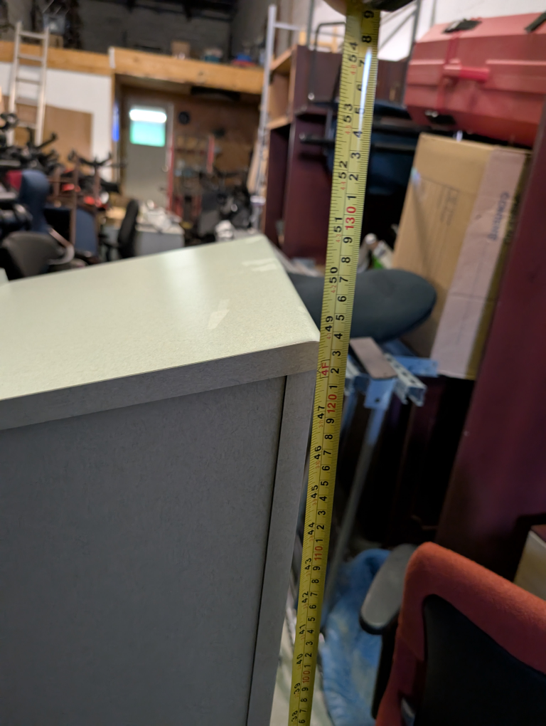 Grey Mobile Presentation Lectern - photo 5