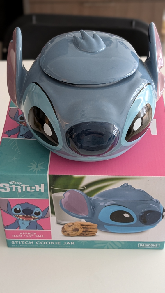 Disney Stitch Cookie Jar