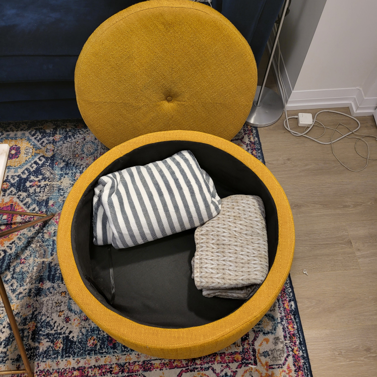 Ottoman with storage - photo 5