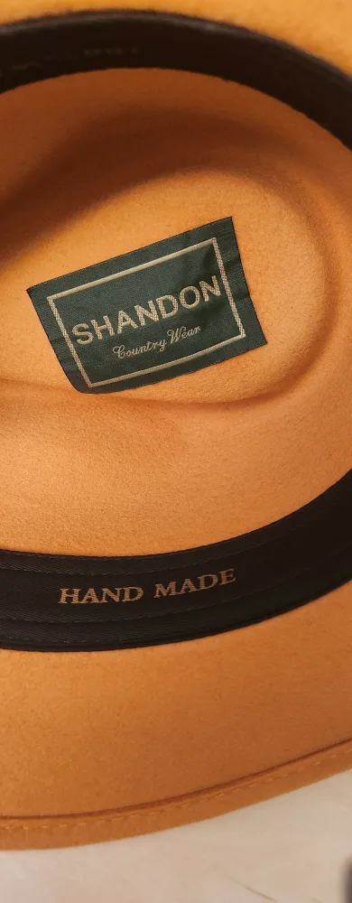 Shandon Country Wear Mustard Yellow Fedora image indicator(3)