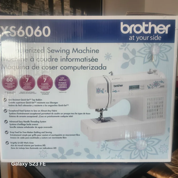 Like New Brother XS6060 Computerized Sewing Machine thumbnail