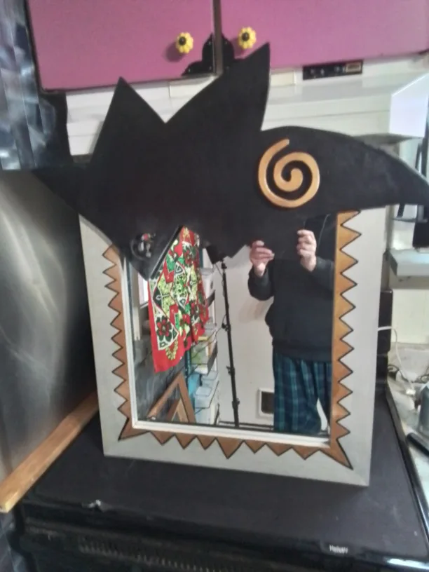 Unique Artistic Wall Mirror image indicator(2)