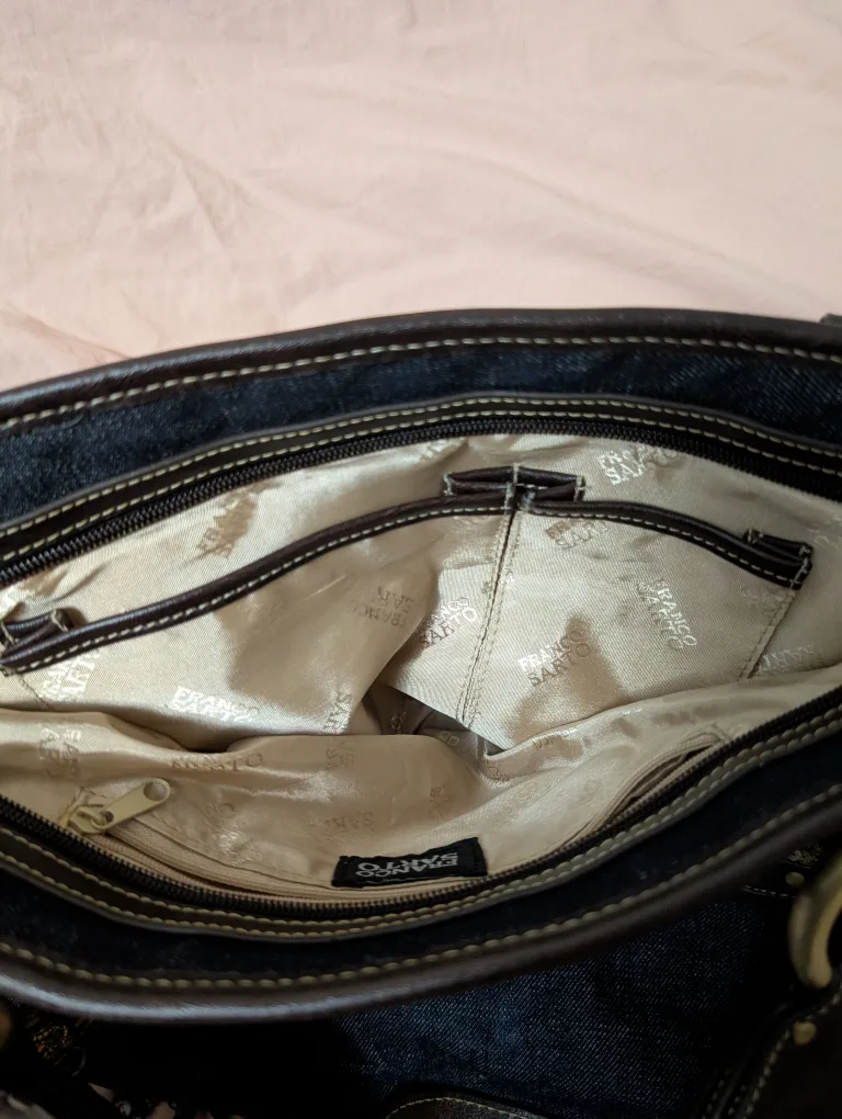 Franco Sarto Denim Tote Bag image indicator(5)