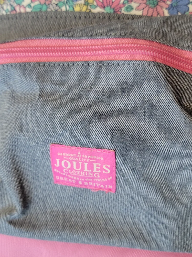 Joules UK girls floral backpack. image indicator(3)