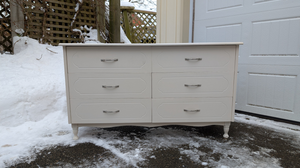 6 Drawer Dresser In Solid Pine