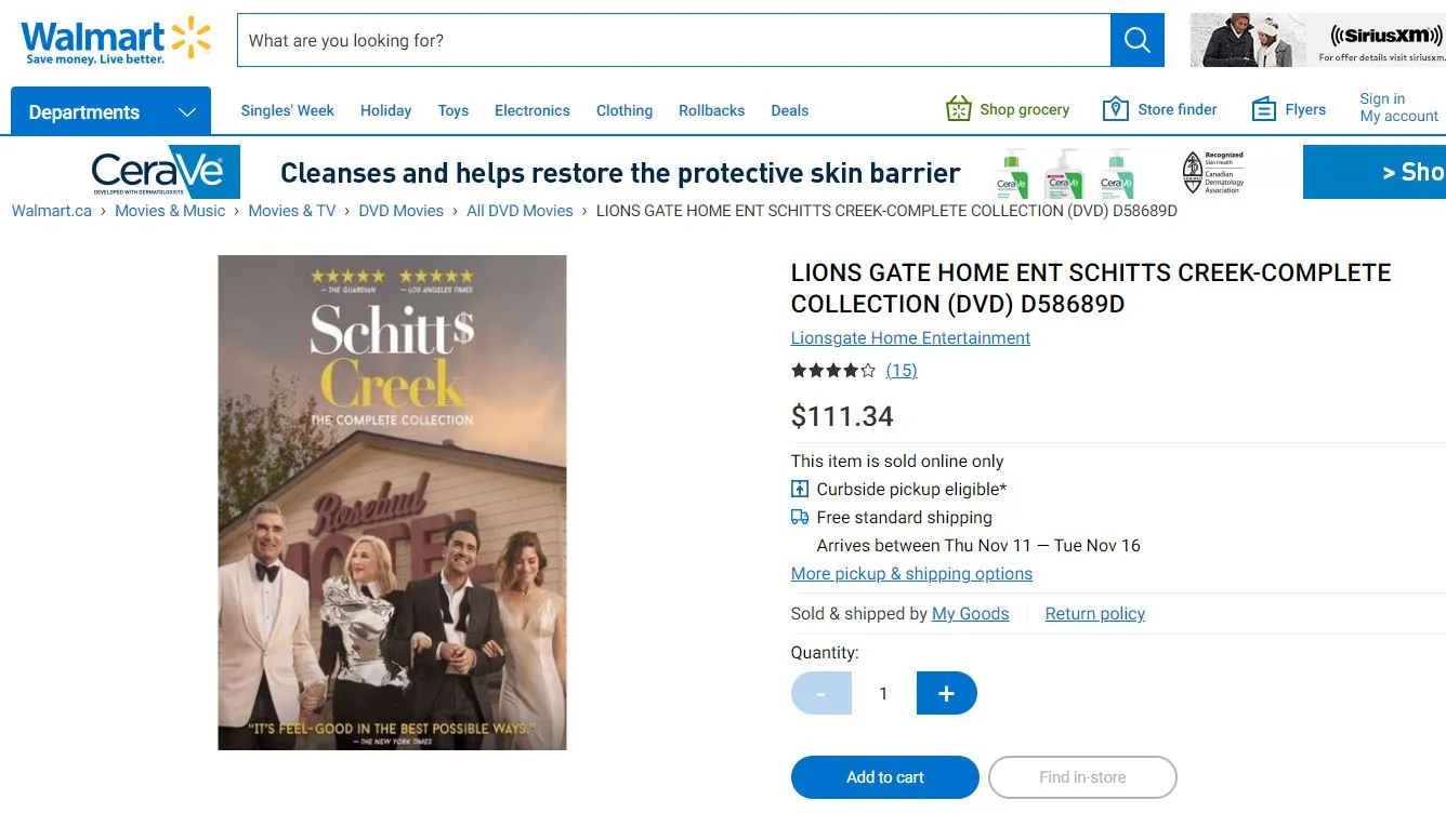 Schitt's Creek: The Complete Collection DVD image indicator(3)