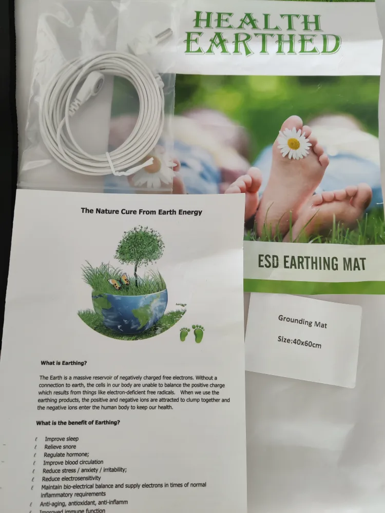 New Health Earthed ESD Earthing Mat - 40x60cm image indicator(4)
