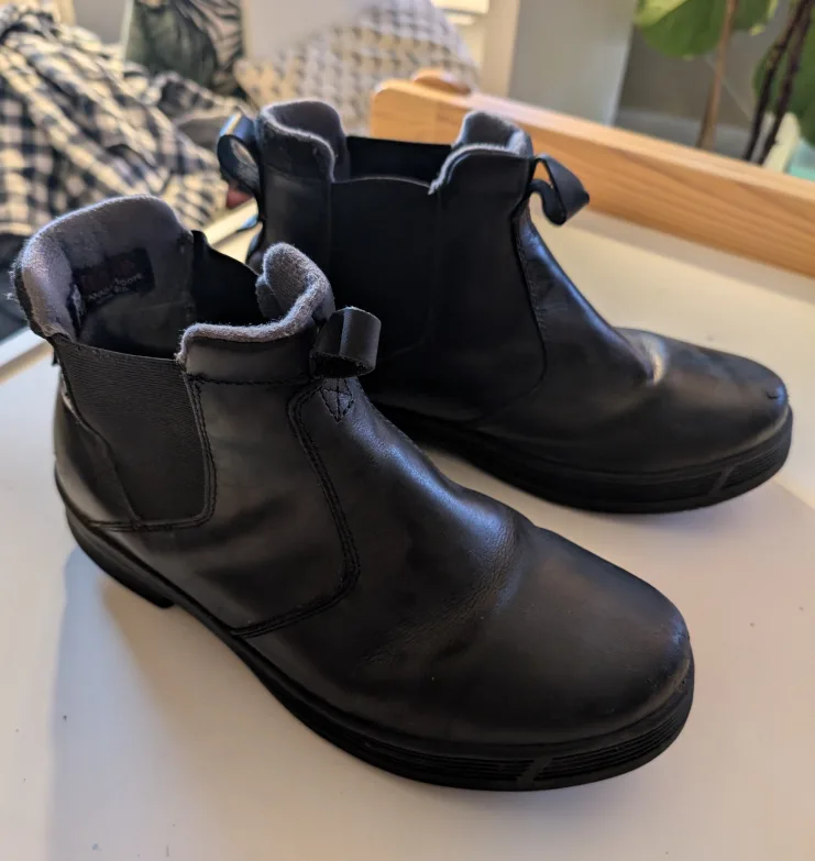 Kodiak Canada's Boot Men's Size 10 Black Leather Boots thumbnail
