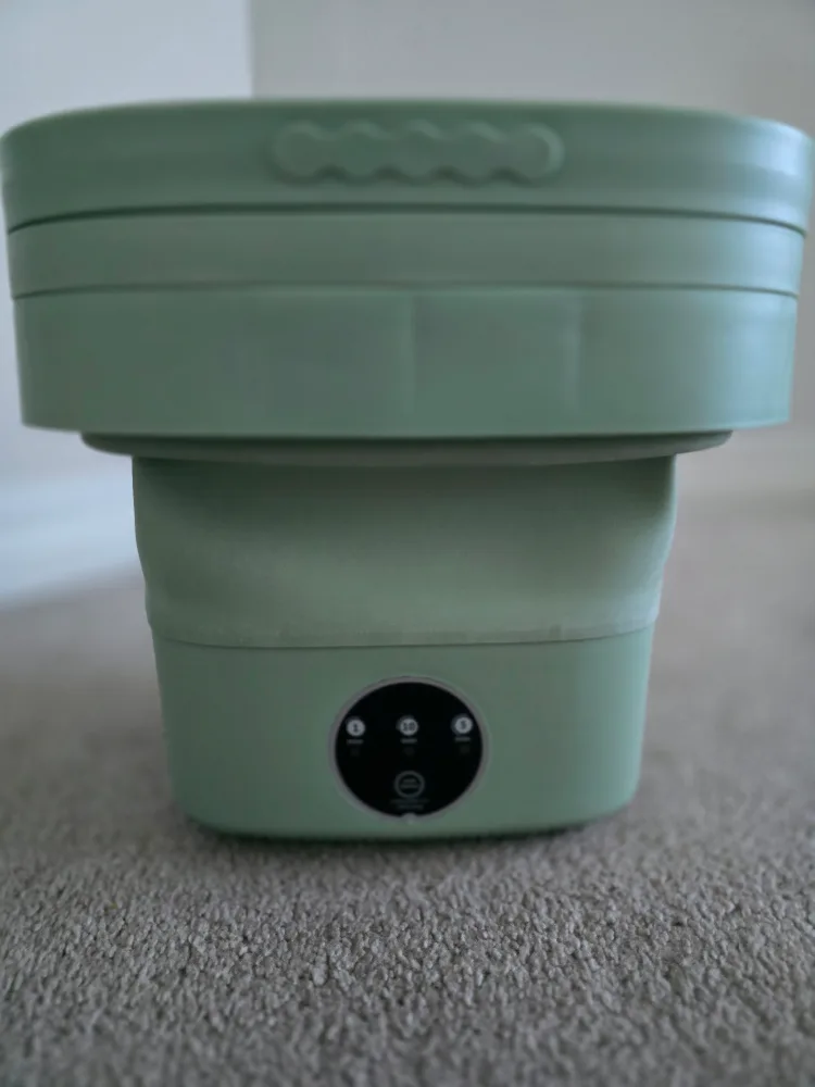 Portable Mini Washing Machine - Compact & Convenient Laundry image indicator(2)