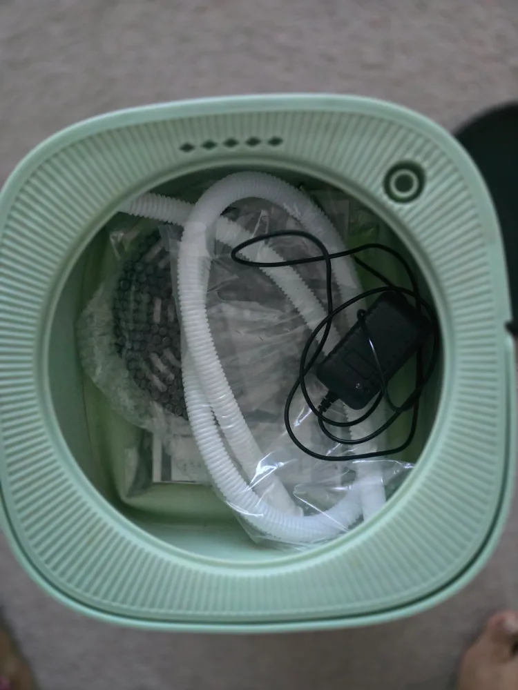 Portable Mini Washing Machine - Compact & Convenient Laundry image indicator(3)