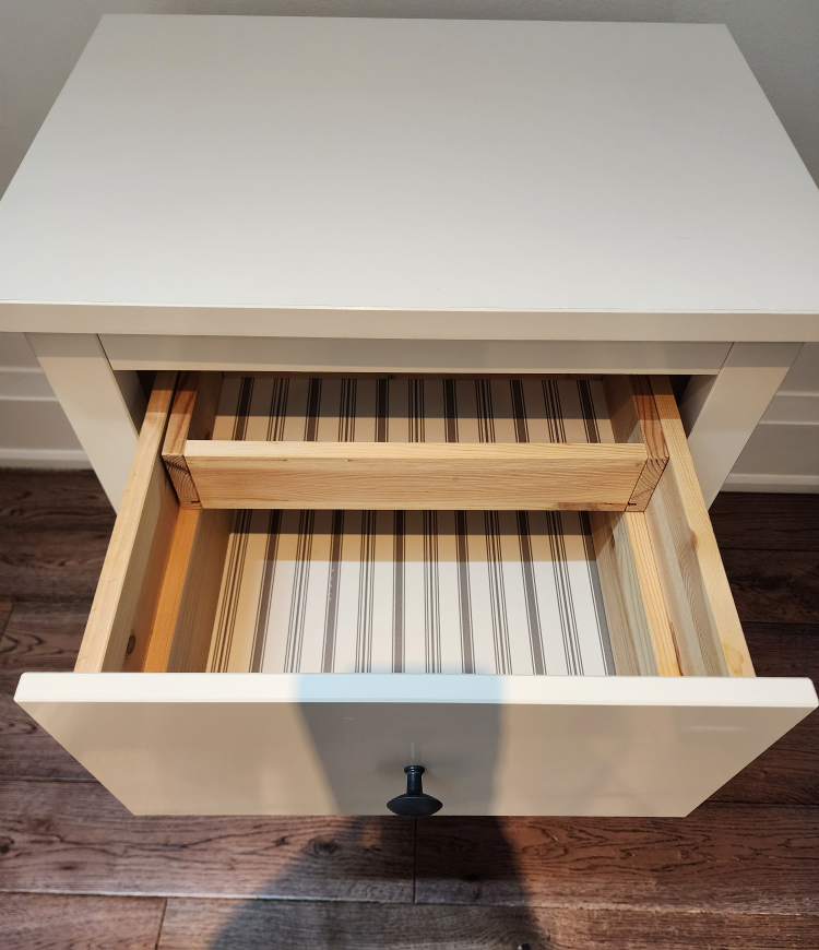 Ikea HEMNES 2-drawer chest, white - photo 5