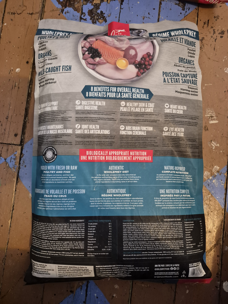 Orijen Guardian 8 Cat Food - 4.5kg - photo 2