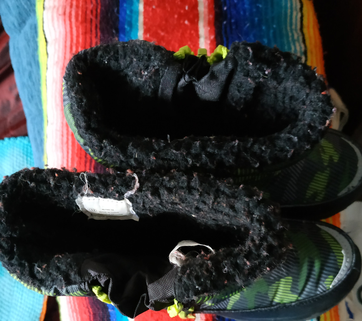 Kids' Size 12 Winter Boots - Camo Pattern - photo 2