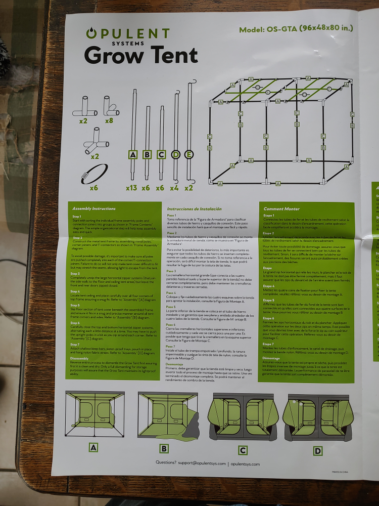 Opulent  4' x 8'  Grow Tent - photo 3