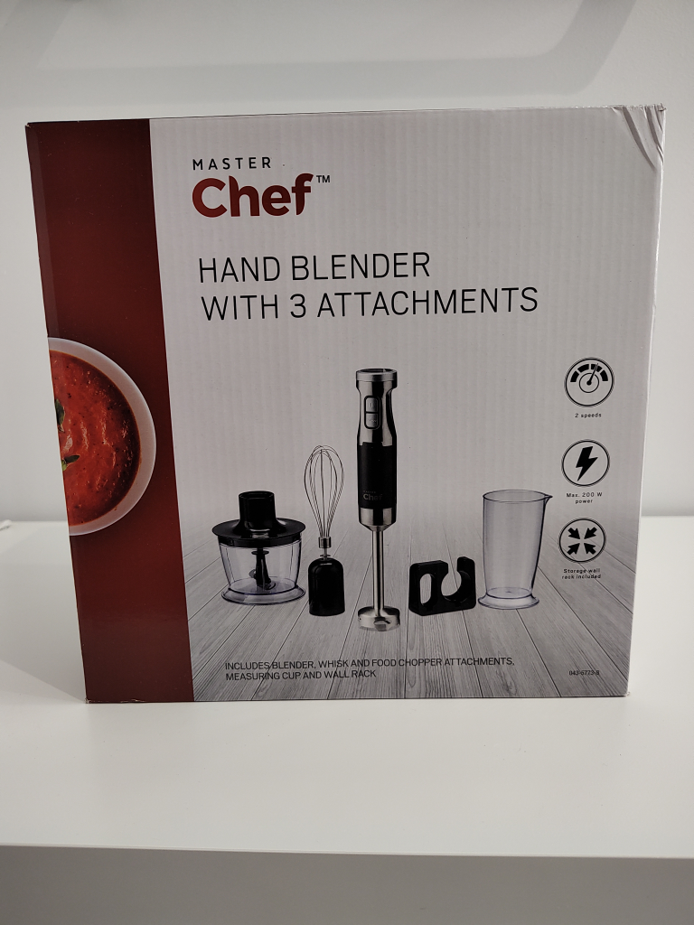 MasterChef Hand Blender with Attachments