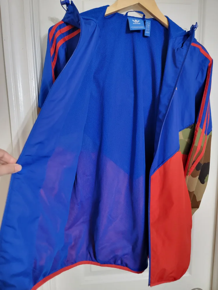 Adidas Colour Block Windbreaker Jacket image indicator(7)