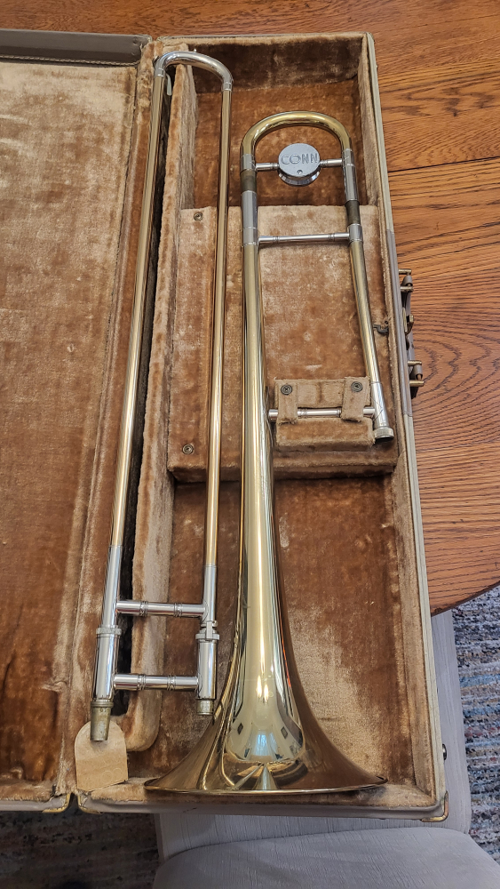 Vintage - Conn Trombone - photo 2
