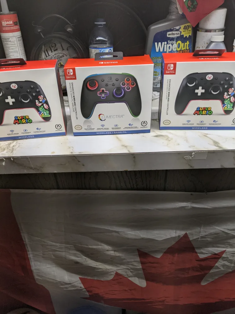 3x PowerA Enhanced Wireless Controllers for Nintendo Switch image indicator(2)