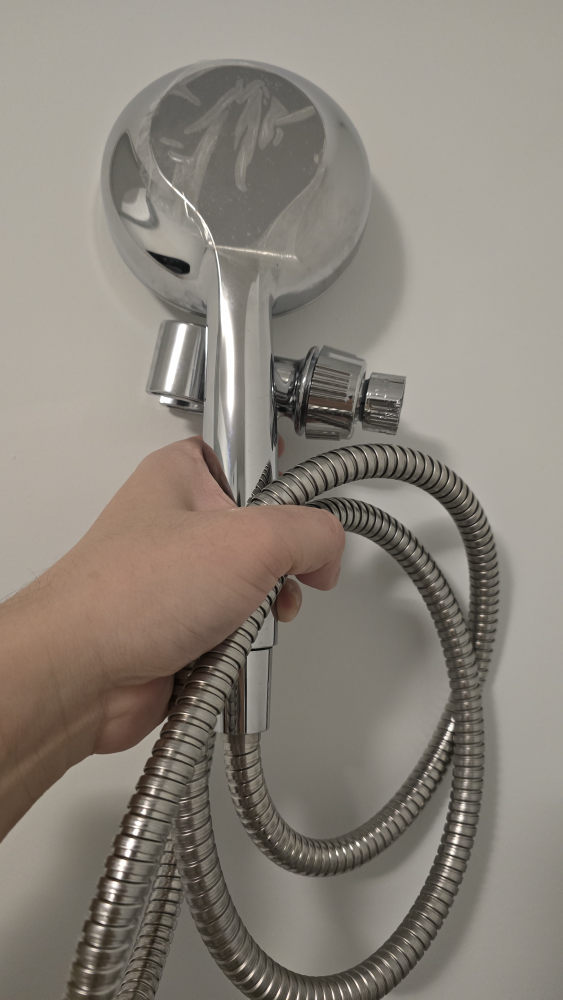 Moen Chrome Handheld Shower Head with Hose - photo 2