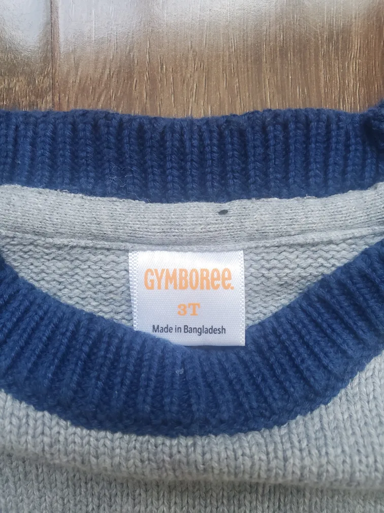 Gymboree Toddler Boy's Train Sweater - Size 3T image indicator(3)